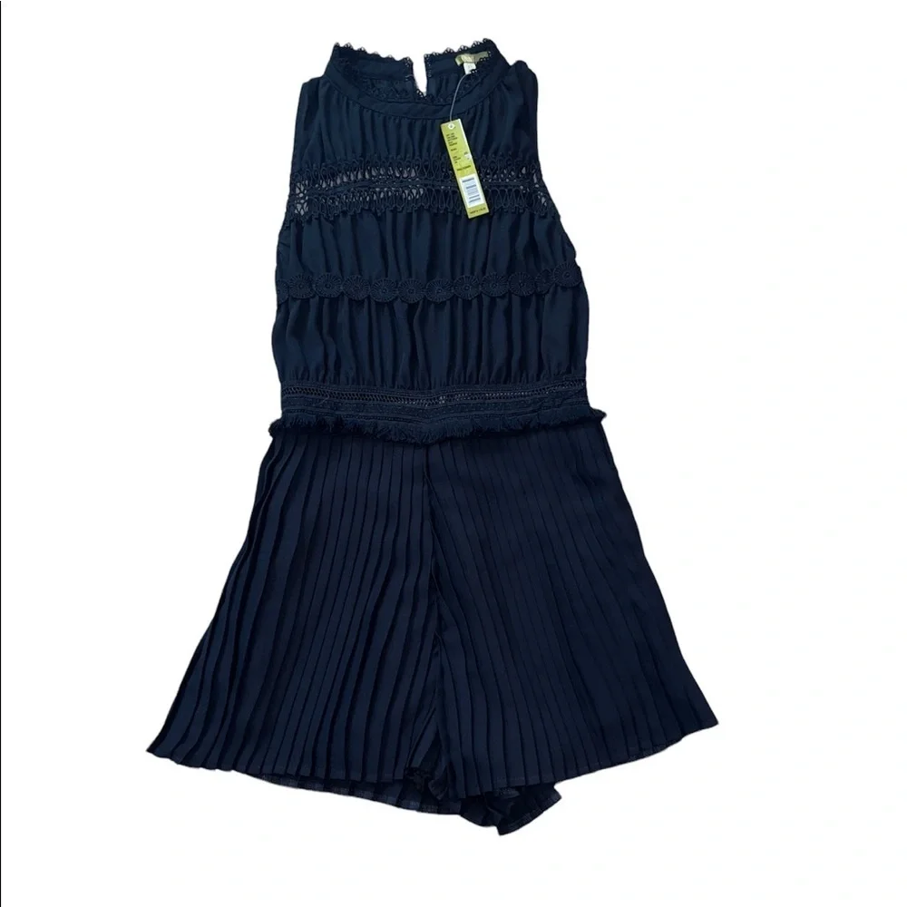 Gianni Bini NWT Black Ella Romper